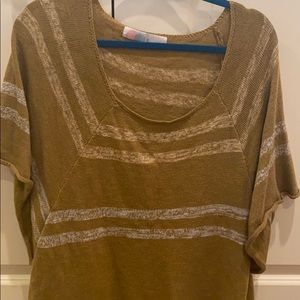 Free people over sized shirt
